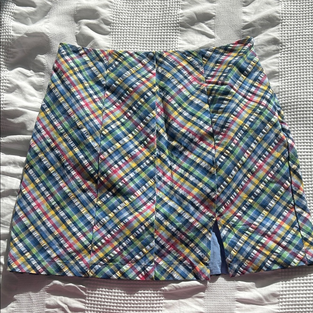 Urban Outfitters Multicolor Plaid Mini Skirt